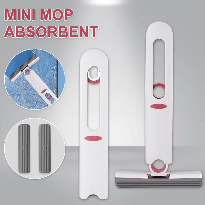 Mini Mop Squeeze - Limpador de mesa portátil. Mop cozinha banheiro limpeza do carro ferramentas limpeza doméstica